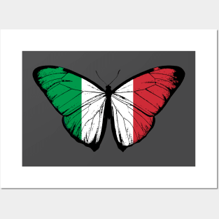 Vintage Italy Butterfly Moth | Pray For Italy and Stand with Italy Posters and Art